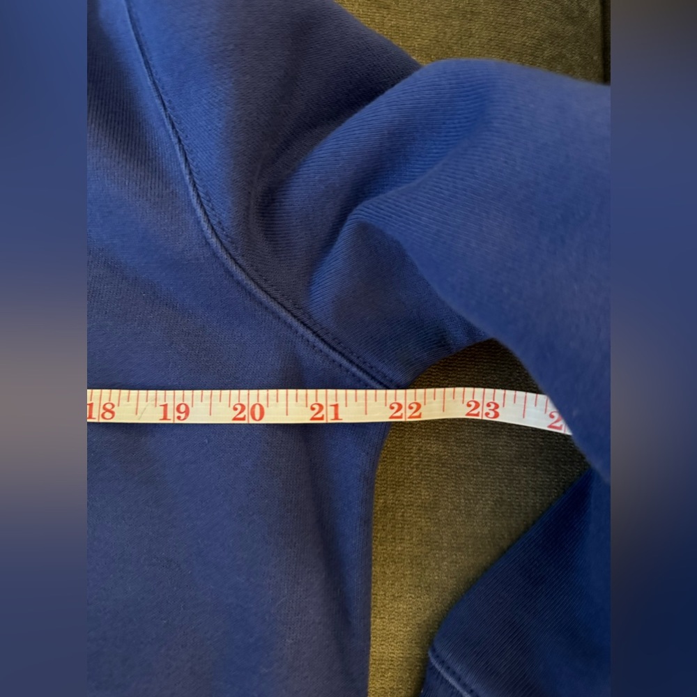 NWOT J. Crew Mens Heritage Fleece sportswear Sweatpants + sweatshirt nav… - Picture 4 of 12